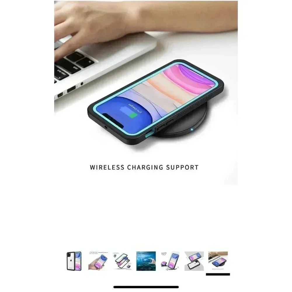 Lanhiem IP68 Waterproof Case For iPhone 11 Pro 5.8” 360° Protection With‎ Strap